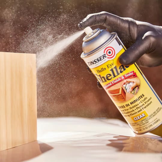 Zinsser® 12 oz Bulls Eye® Shellac Traditional Finish & Sealer Spray